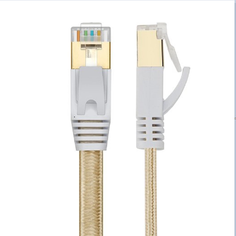 Power Over Ethernet - 순수 구리 코어 와이어 CAT7 플랫