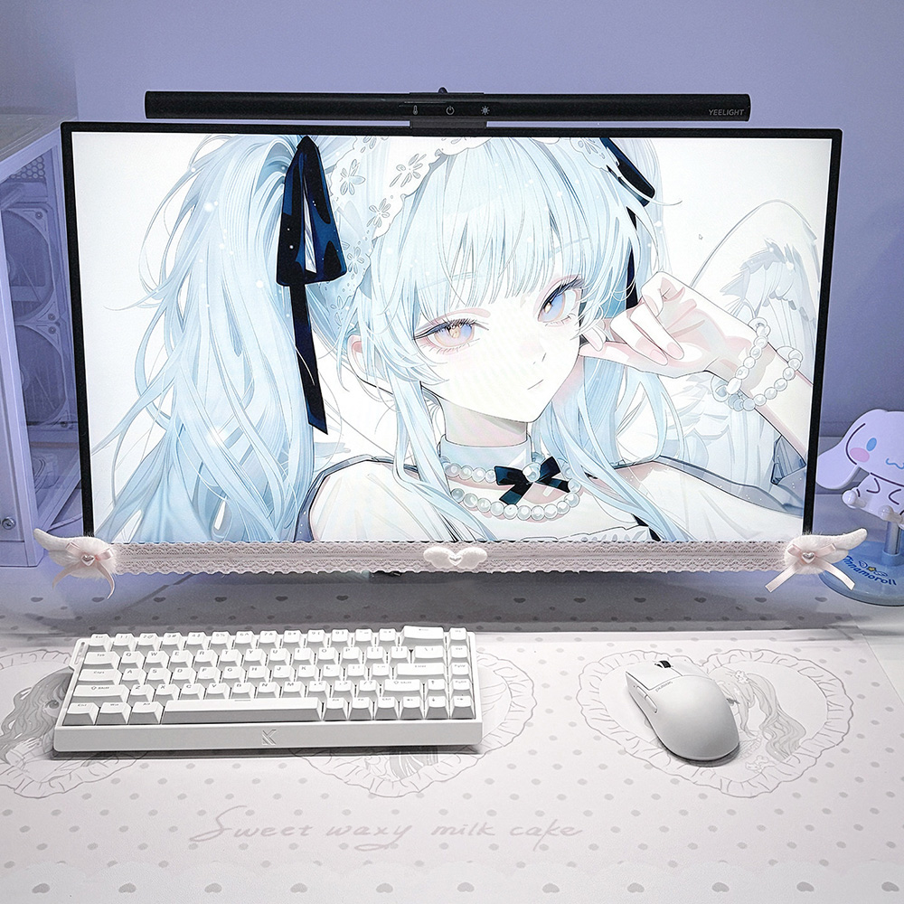 새로운 화면 장식 화이트 레이스 모니터 트림과 플러시  - Office Technologies 리뷰 및 가격
