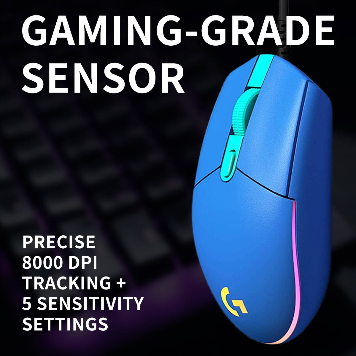 로지텍 G203 유선 게이밍 마우스, 가정-게이밍-사무 - Logitech Mouse G203 리뷰 및 가격