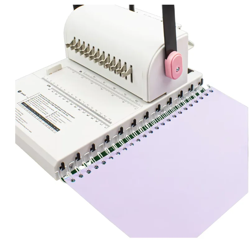 어린이 및 사무실용 수동 제본기 12홀 나이프 블레이드 - Binding Machine Comb 리뷰 및 가격