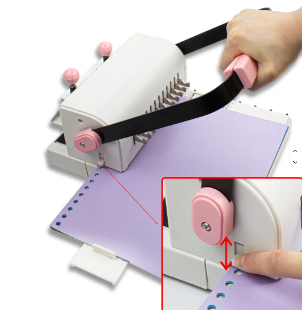 어린이 및 사무실용 수동 제본기 12홀 나이프 블레이드 - Binding Machine Comb 리뷰 및 가격