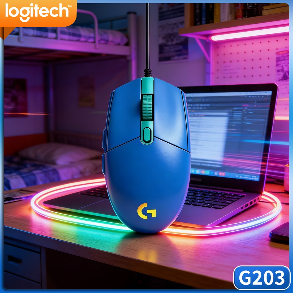 로지텍 G203 유선 게이밍 마우스 다중 DPI 옵션  - Logitech Mouse G203 리뷰 및 가격